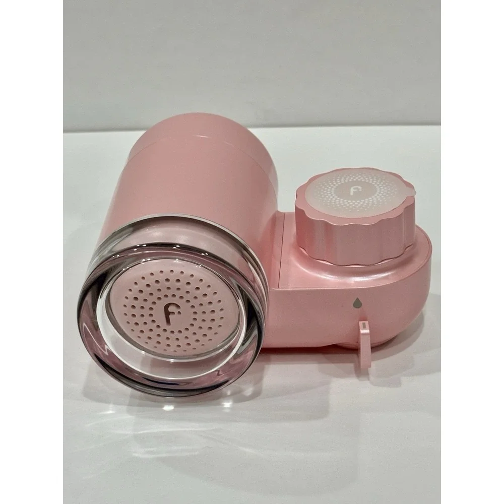 Filterbaby Pink Faucet Water Filter System Open Box w/ 8 Replacement Filters